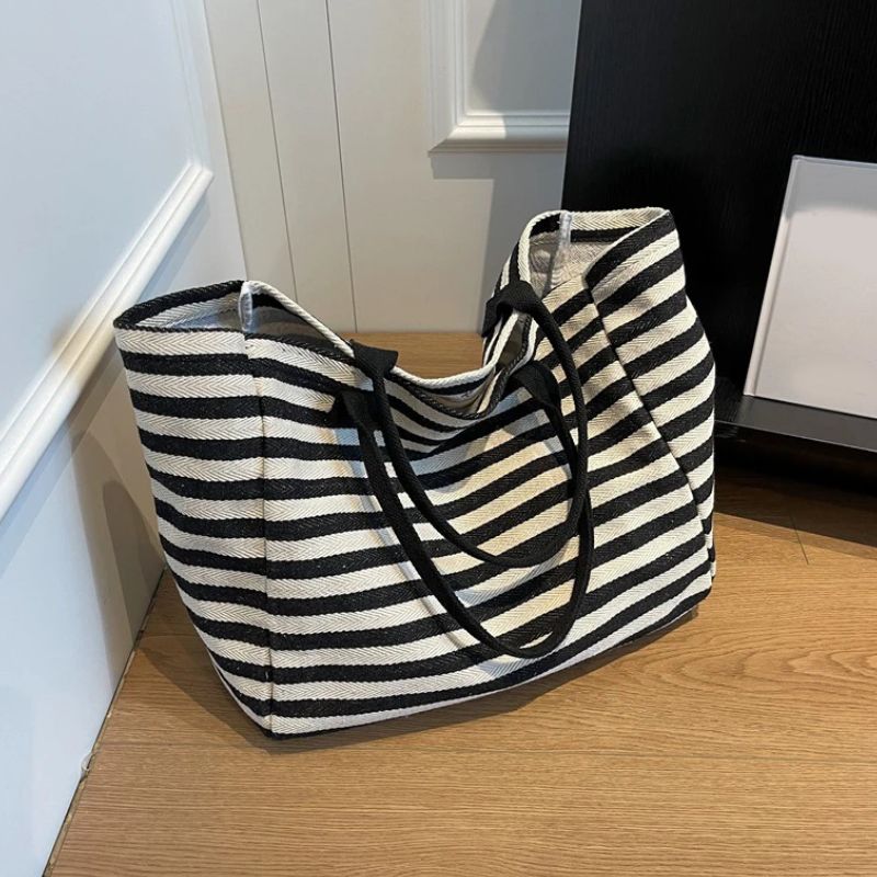 Oversize Canvas Tote Shopping Bag