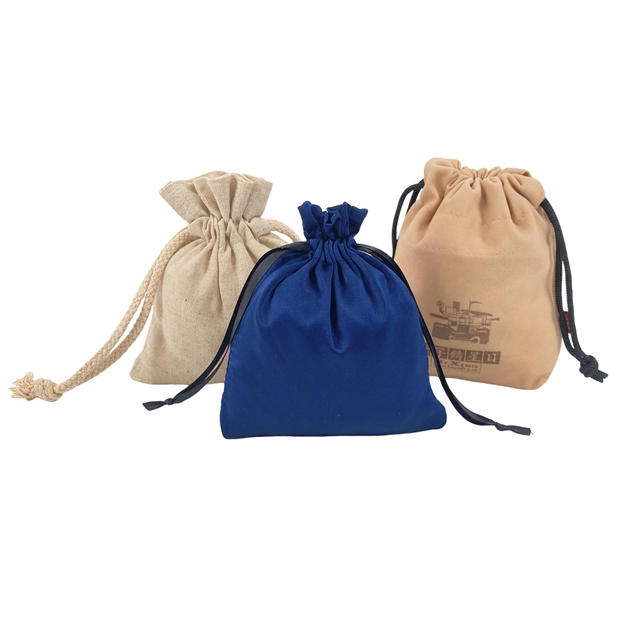 linen gift bags mini luxury drawstring